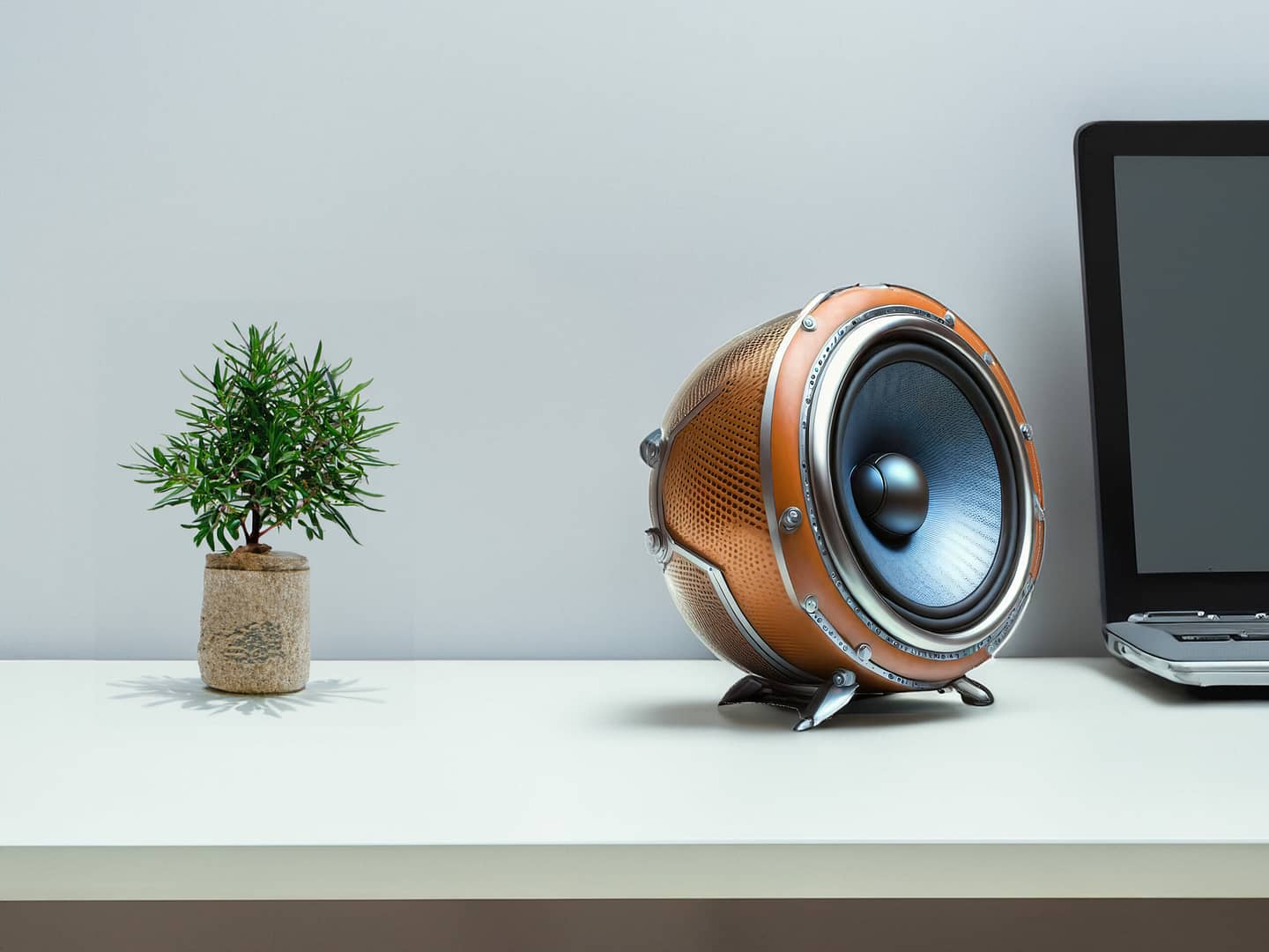 Small Spherical Speaker Free PNG