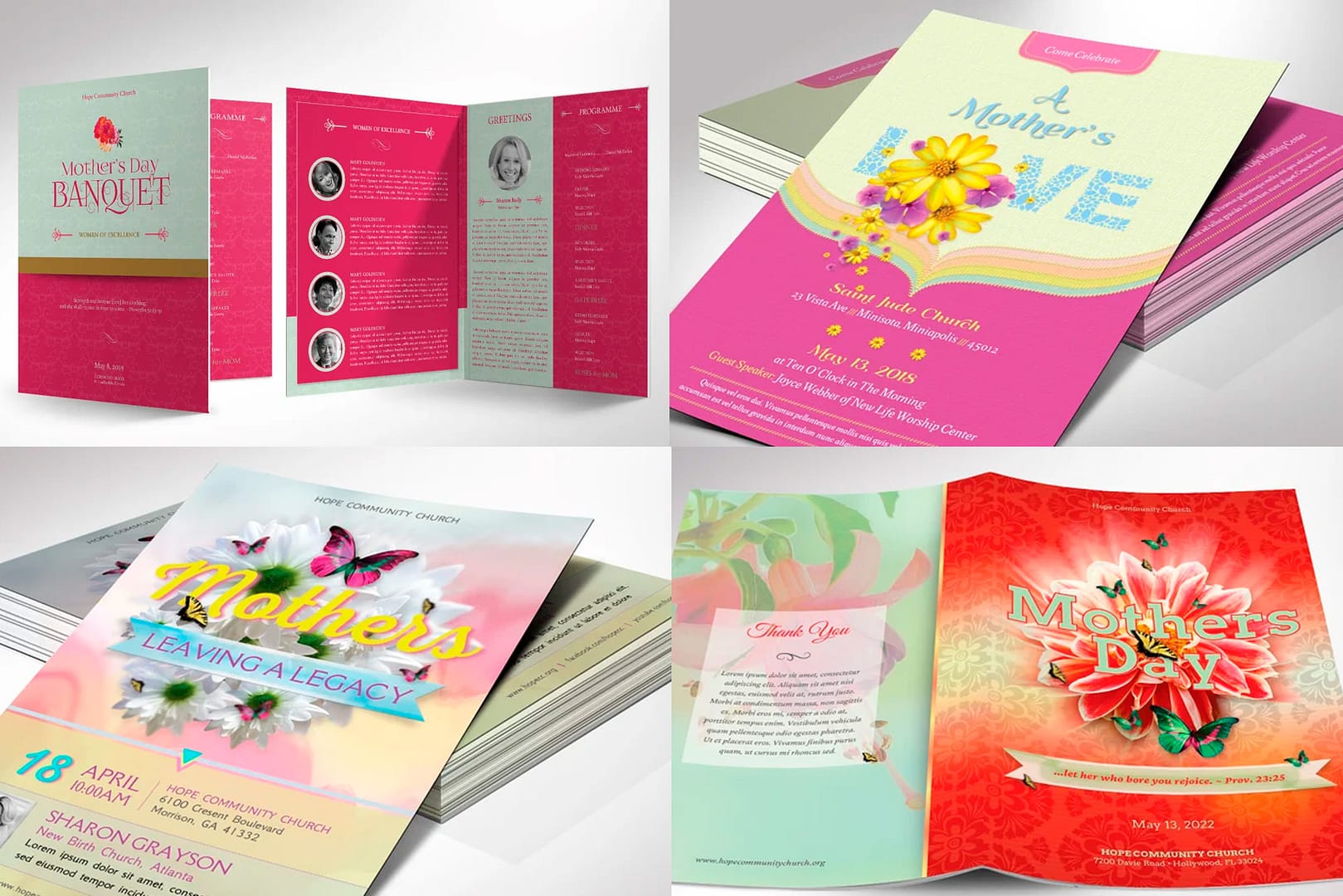 Mothers Day Flyers