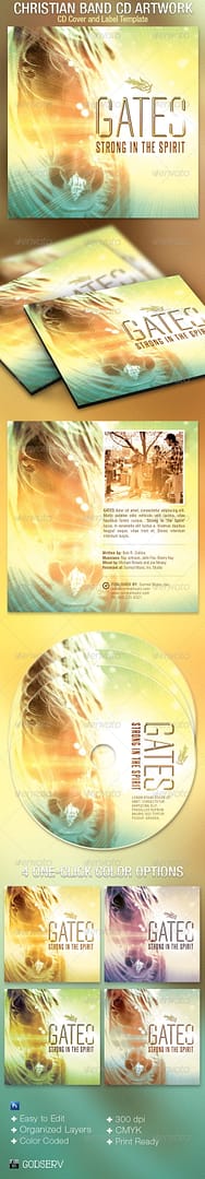 Christian Band CD Artwork Template post thumbnail image