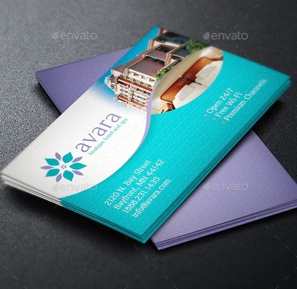 Hotel Business Card Template