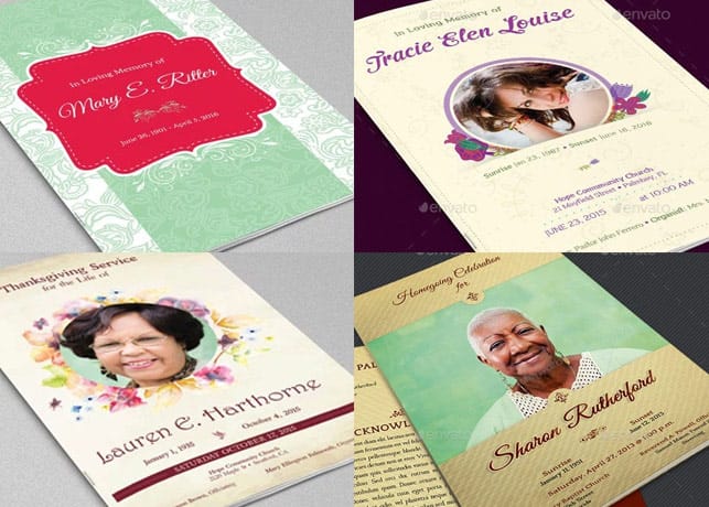 Funeral Program Template